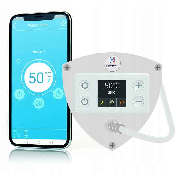 Topítko Pro Bojler 1,5 kW 5/4 Wifi Hottech Smart