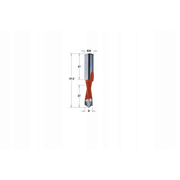 Cmt 310.090.42 Vrták Np Hw D=9 I=27 L=57,5 S=10x25 Lh Xtreme-hw