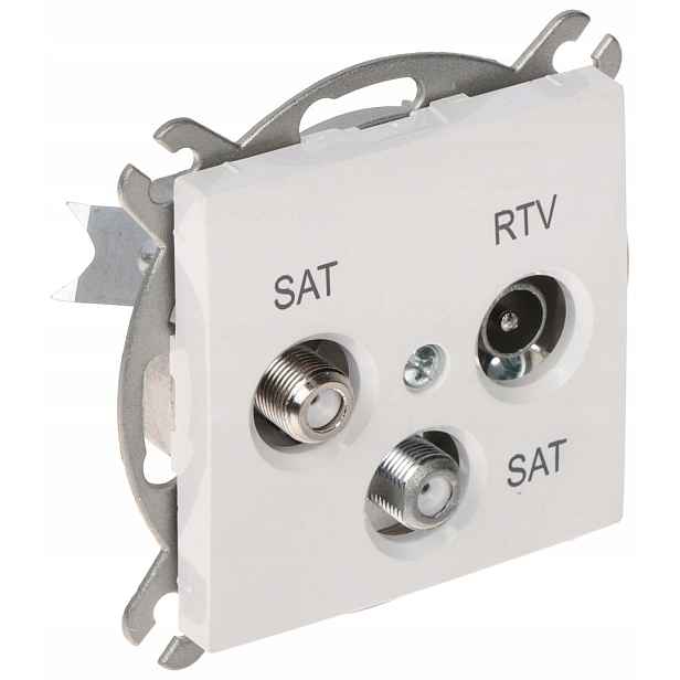 Koncová Zásuvka SANTRA/4160-10/EPN R-tv 2xSAT Elektro-Plast