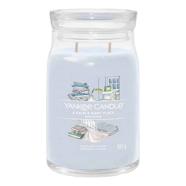 Yankee Candle Vonná svíčka A Calm & Quiet Place 576 g