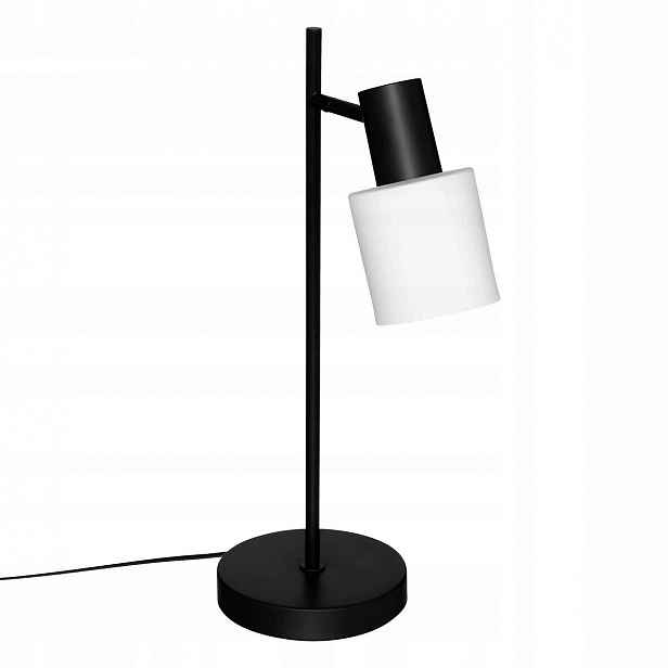 Kovová Stolní Lampa Černá 45 CM, Dekorativní Lampa E14