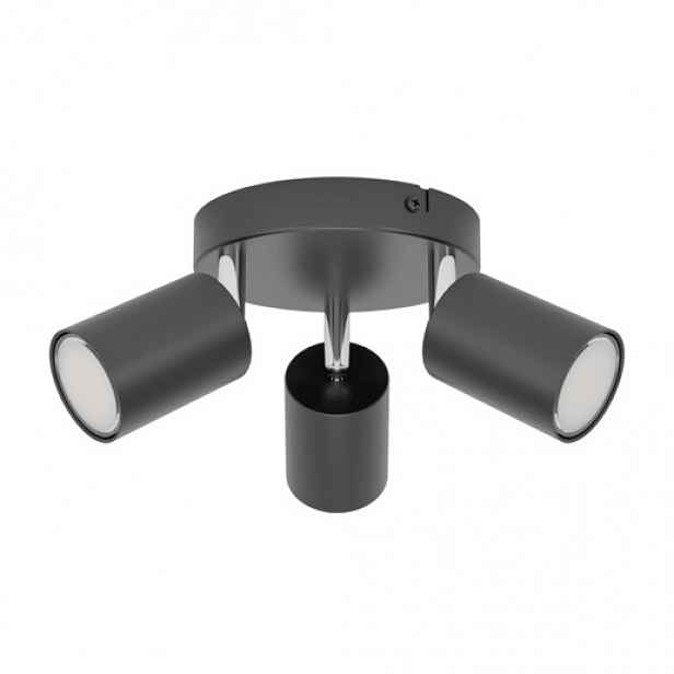 LED Bodové osvětlení Eglo RECISO-E černá 74008