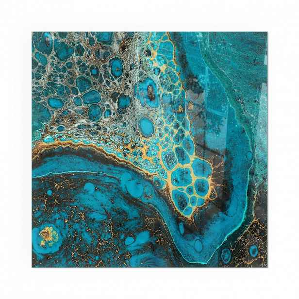 TULUP PODLOŽKA POD KRB 50x50 cm - Abstraktní organický vzor