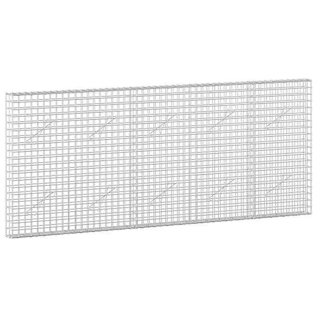 vidaXL Gabion s drátem 5 mm a síťkou 5x5 cm 250x10x100 cm