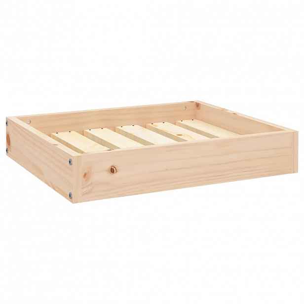 vidaXL Pelíšek pro psy 51,5 x 44 x 9 cm masivní borovice