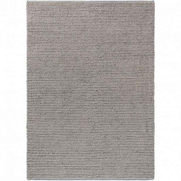 benuta VLNĚNÝ koberec Beads Šedá 120x170 cm