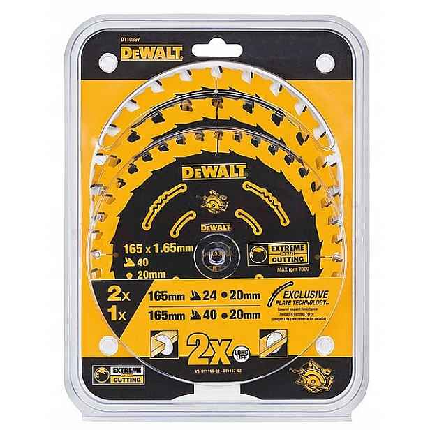 Dewalt Pila Kotoučová Ex Sada 3 ks