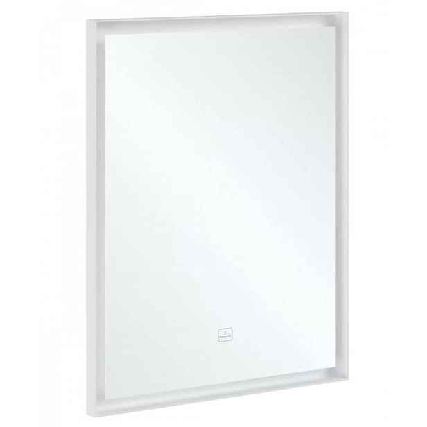 Villeroy & Boch Subway 3.0 - Zrcadlo v rámu s LED osvětlením, 60x75 cm, dotykový senzor A4636000