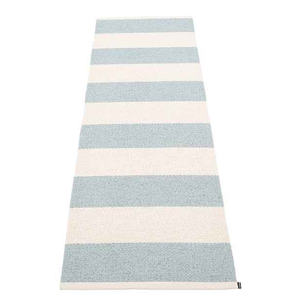 Světle modro-krémový vnitřní a venkovní běhoun 70x225 cm Bob Blue Fog – Pappelina