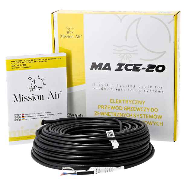 Topný kabel Mission Air 31 m 620 W