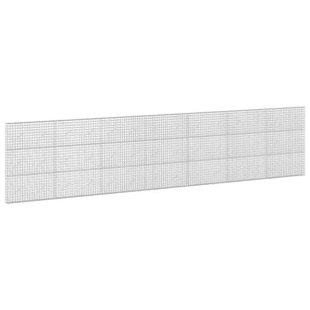 vidaXL Gabion s drátem 5 mm a síťkou 5x5 cm 700x10x150 cm