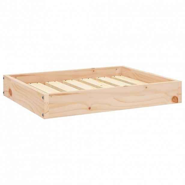 vidaXL Pelíšek pro psy 61,5 x 49 x 9 cm masivní borovice