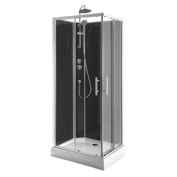 Aqualine GRANVIK obdélníkový sprchový box 700x900x2180mm, čiré sklo