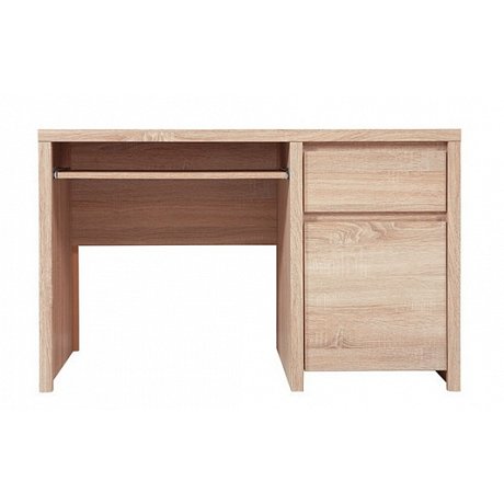 Elegantní PC stůl KASPIAN, BIU1D1S/120, dub sonoma