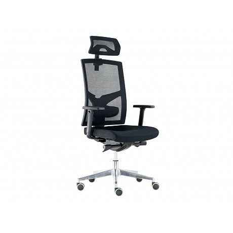 Kancelářská židle GAME ŠÉF VIP, černá - výška: 119-144 cm