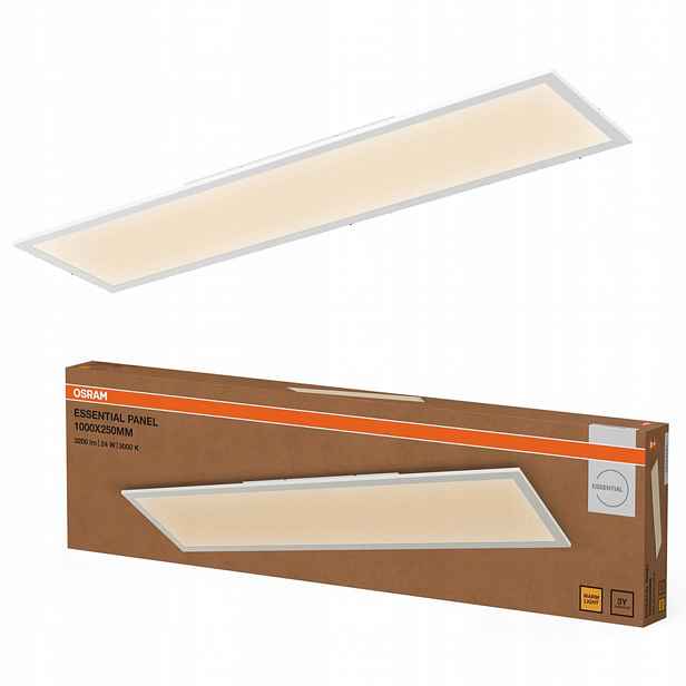 Stropní Led panel 24W 2500lm 3000K 100x25 cm Essentials Osram