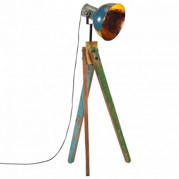 vidaXL Stojací lampa 25 W vícebarevná 45 x 45 x 120 cm E27