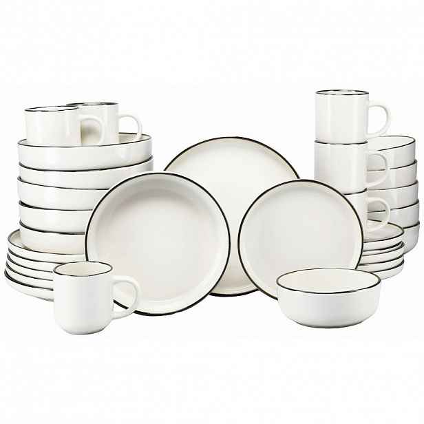 Creatable KOMBINOVANÁ SOUPRAVA Nordic Festive Creme 30dílné