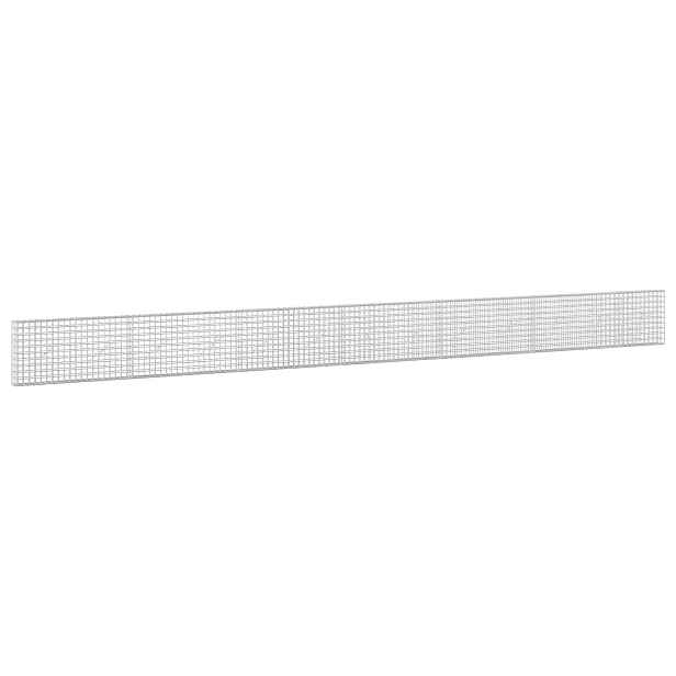 vidaXL Gabion s drátem 5 mm a síťkou 5x5 cm 650x10x50 cm