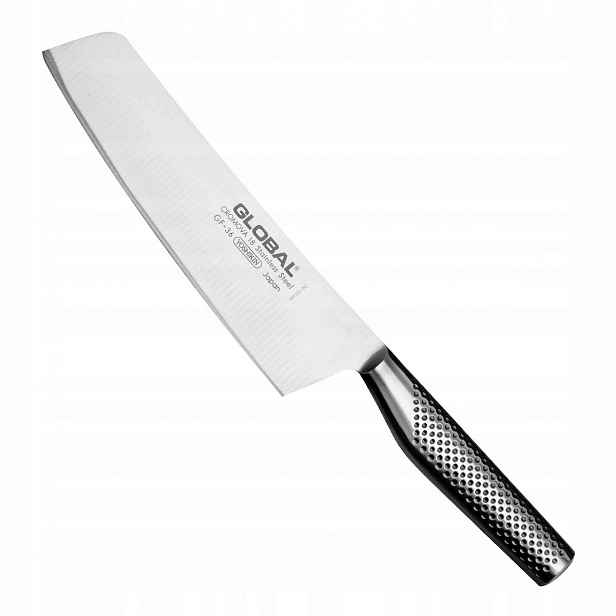 Sekáček na zeleniny Global GF-36 20 cm kovaný nůž na zeleniny ocel Cromova 18
