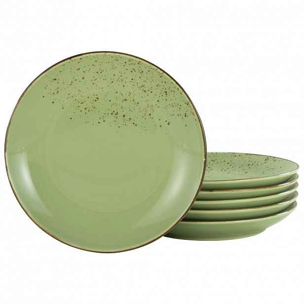 Creatable SADA MĚLKÝCH TALÍŘŮ, keramika, 27 cm