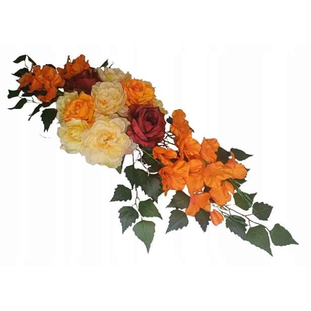 Celoroční kytice na hrob Květinová dekorace Trvalá