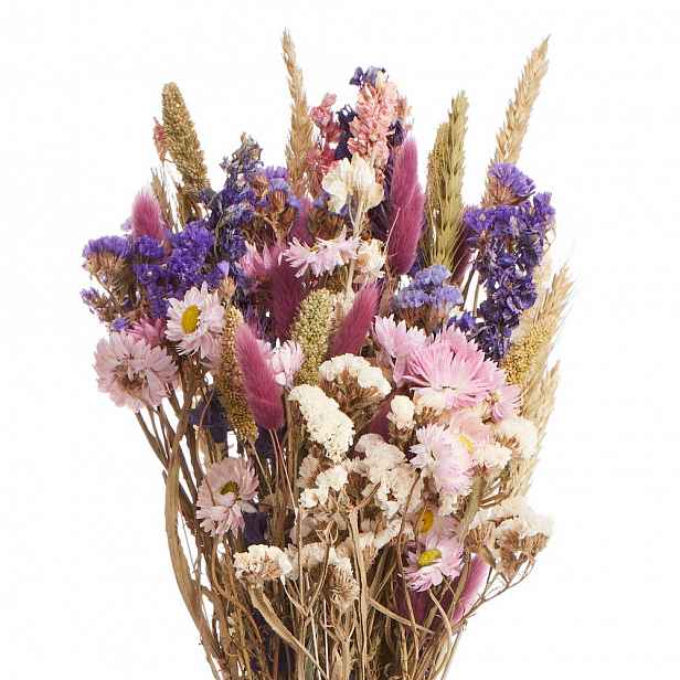 Butlers FLOWER MARKET Kytice ze sušených květin, fialová/růžová