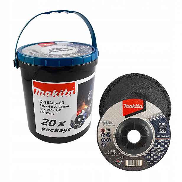 20 Kotouč na broušení oceli 125 mm Makita D-18465