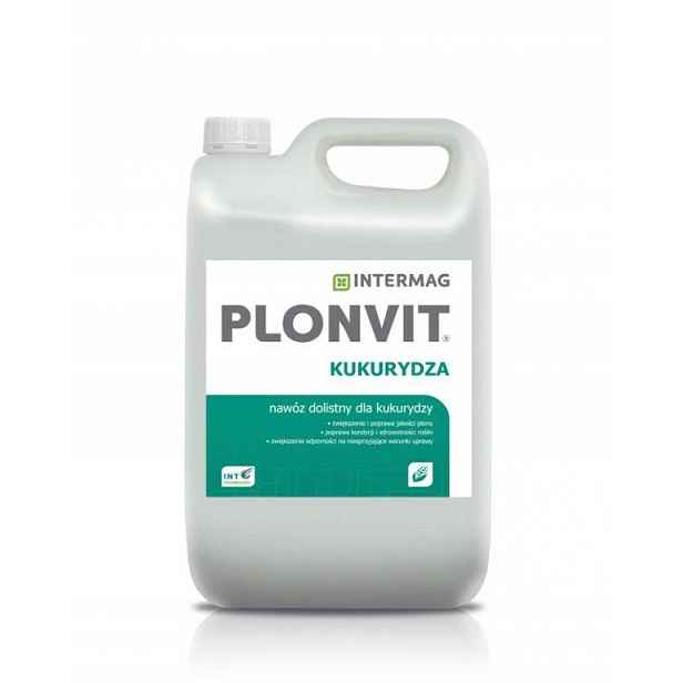 Plonvit Ku pro kukuřici 5 l listové hnojivo mikro intermag polský výrobce