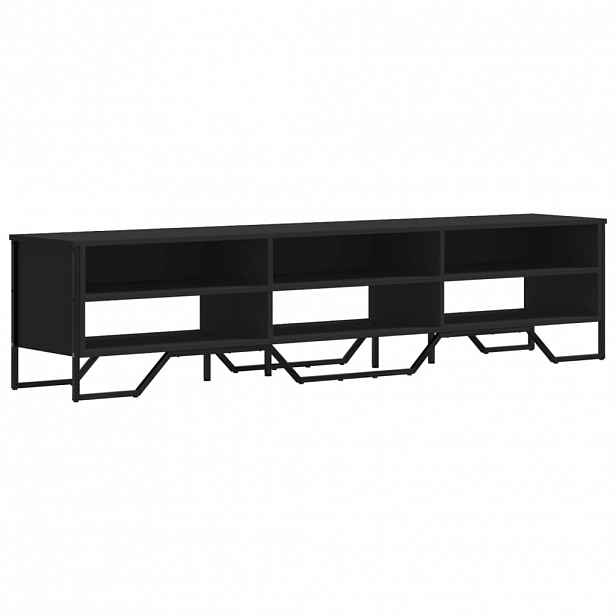 vidaXL TV skříňka černá 180 x 34 x 41 cm kompozitní dřevo