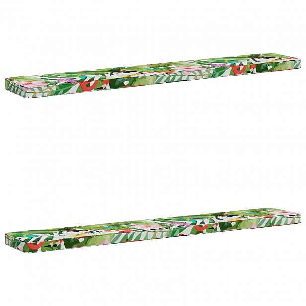 vidaXL Sady polštářů na lavici (2 kusy) VUGHT 2 pcs 100% polyester
