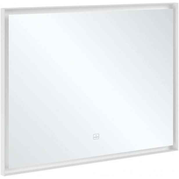 Villeroy & Boch Subway 3.0 - Zrcadlo v rámu s LED osvětlením, 100x75 cm, dotykový senzor A4631000