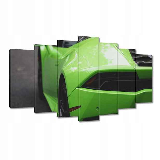Obrazy 140x80 Zelené Auto