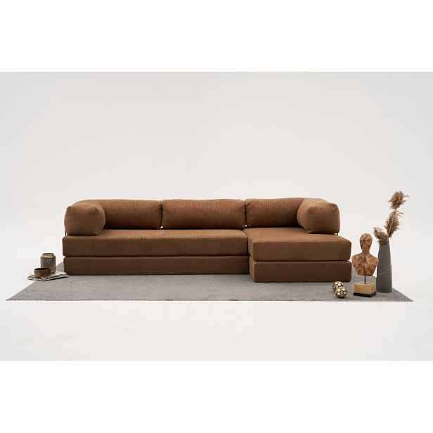 Rohová sedací souprava Comfort - Brown