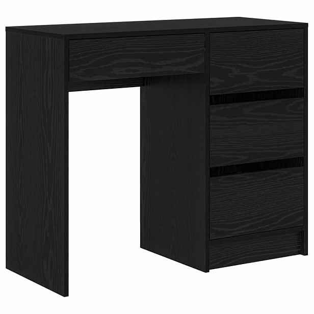 vidaXL Stůl Černý dub Kompozitní dřevo 90 x 37.5 x 75 cm