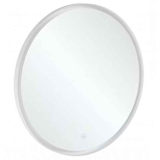 Villeroy & Boch Subway 3.0 - Zrcadlo v rámu s LED osvětlením, průměr 91 cm, dotykový senzor A4649100