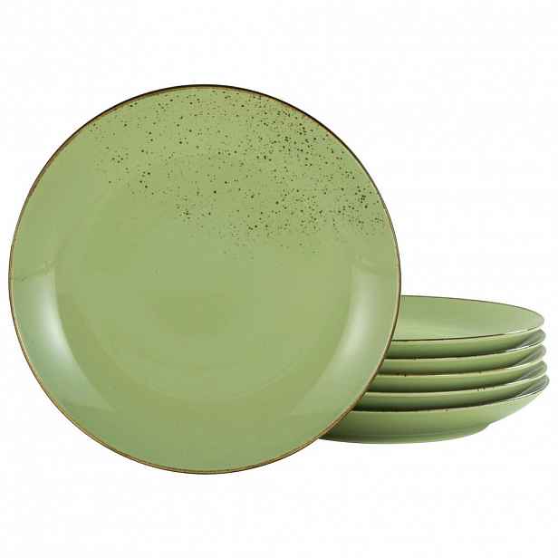 Creatable SADA DEZERTNÍCH TALÍŘKŮ, keramika, 21 cm