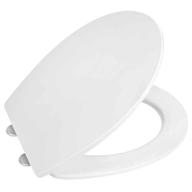 Aqualine JOAN WC sedátko, SLIM, Soft Close, Easy Take, bílá