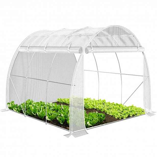 Fólie s okny 4 sezónní Uv bílá 300 x 200 x 200 cm 6 m²