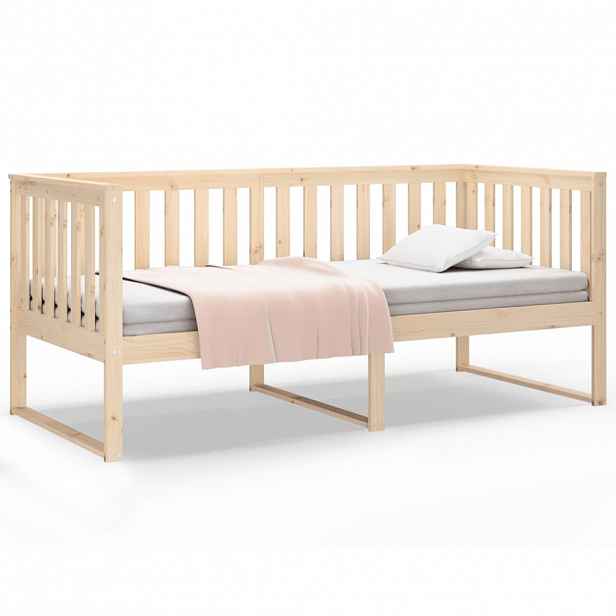 vidaXL Válenda bez matrace 90 x 190 cm masivní borovice
