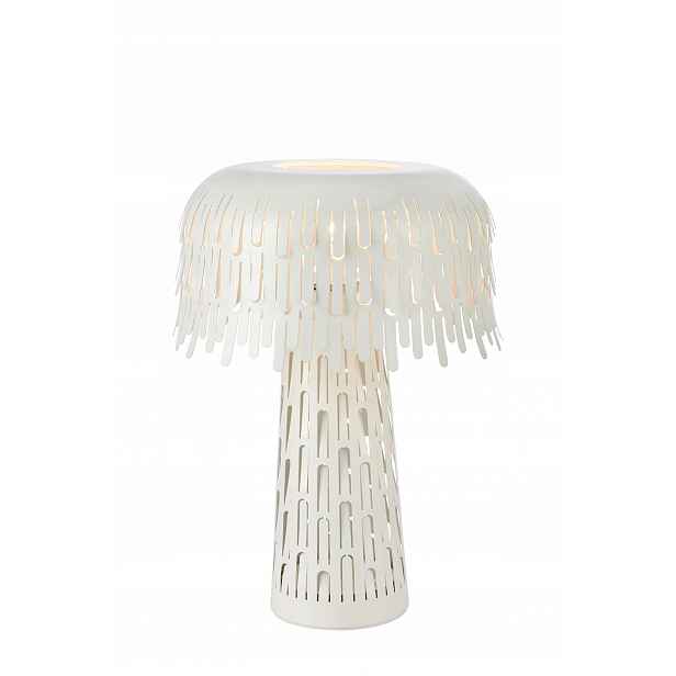 Bílá stolní lampa, designový vzhled, dokonalá dekorace Markslojd
