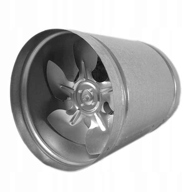 Kanálový axiální ventilátor Dospel 007-3715 WB-150 mm 270 m³/h IPX2 40W pozink