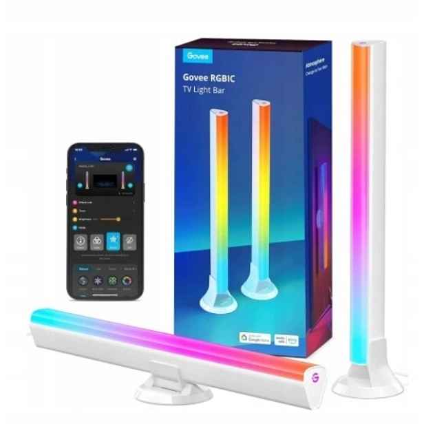 Led Rgb Nástěnné Svítidlo Govee H6046 Light Bars, Stojící Osvětlení Pro Herní Televizi