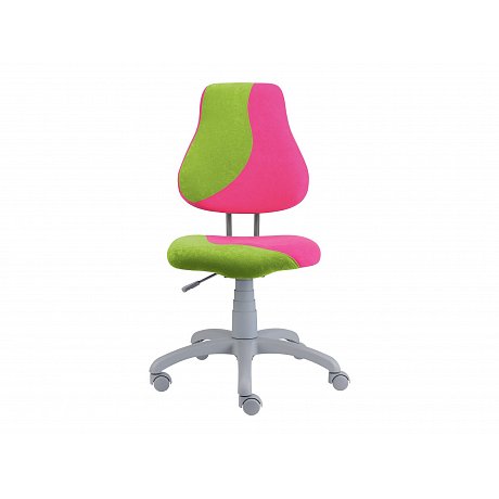 Dětská židle FUXO S, růžová/zelená