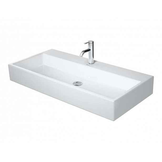 Duravit Vero Air - Umyvadlo nábytkové 100x47 cm, bez přepadu, otvor pro baterii, bílá 2350100071