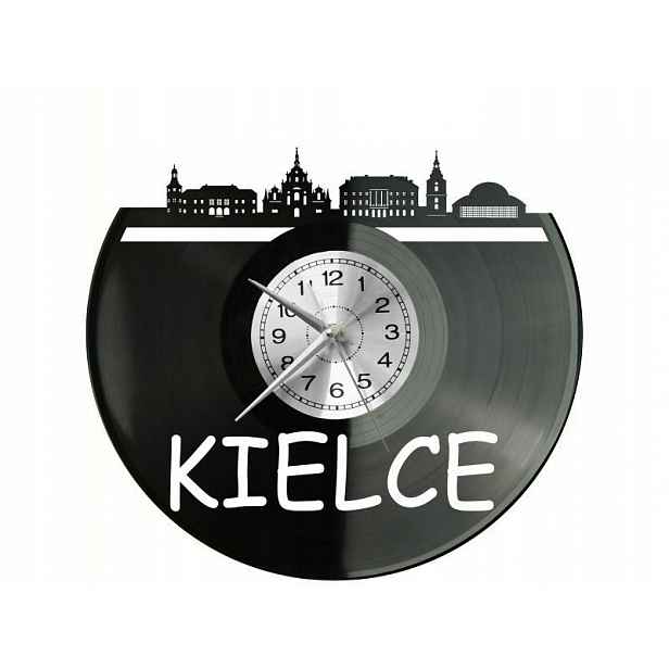 Kielce Město Polsko Nápad na Dárek Nástěnná Dekorace z vinylové desky