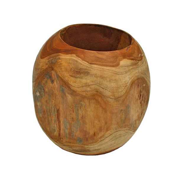 TEAK Svícen/květináč průměr 20 cm