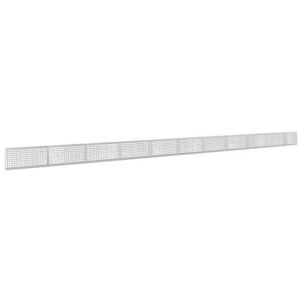 vidaXL Gabion s drátem 5 mm a síťkou 5x5 cm 1050x30x50 cm