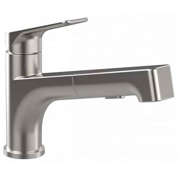 Villeroy & Boch Junis - Dřezová baterie s výsuvnou sprškou, nerez 928100LC