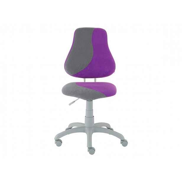 Dětská židle FUXO S, fialová/šedá